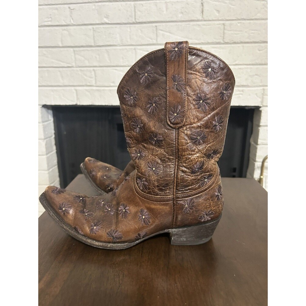Old Gringo Embroidered Flowers Western Cowboy Boots Women’s  size 10B - Picture 2 of 8